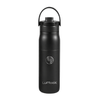 Lumoox fles - zwart - 680ml
